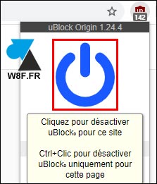 whitelist ublock origin