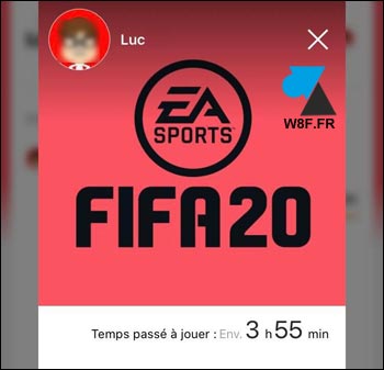 Nintendo Switch controle parental temps de jeu fifa