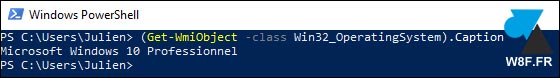 tutoriel Windows PowerShell version W10