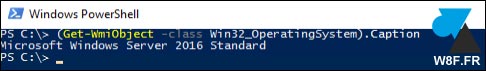 tutoriel Windows PowerShell version WS2016