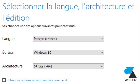 tutoriel Windows 10 telecharger ISO clé USB