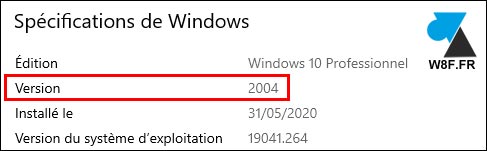 Windows 10 version 2004