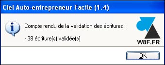 tutoriel Ciel comptabilité écritures validées