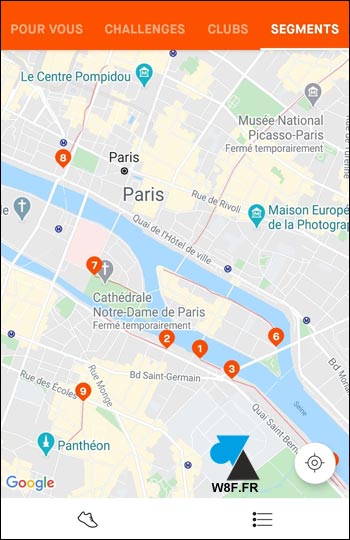 tutoriel Strava explorateur segments carte Paris