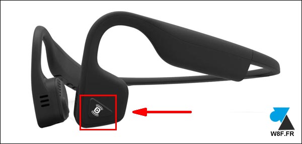 tutoriel casque aftershokz bouton multifonction