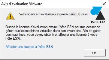 tutoriel VMware vSphere ESXi Hypervisor clé licence