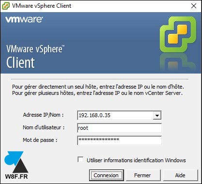 tutoriel VMware vSphere Client ESXi Hypervisor