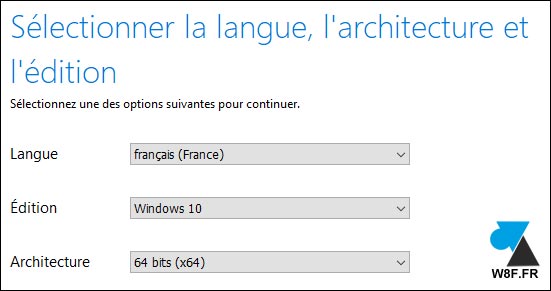 Windows 10 installation architecture tutoriel