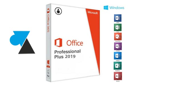 WF Microsoft Office 2019 boite