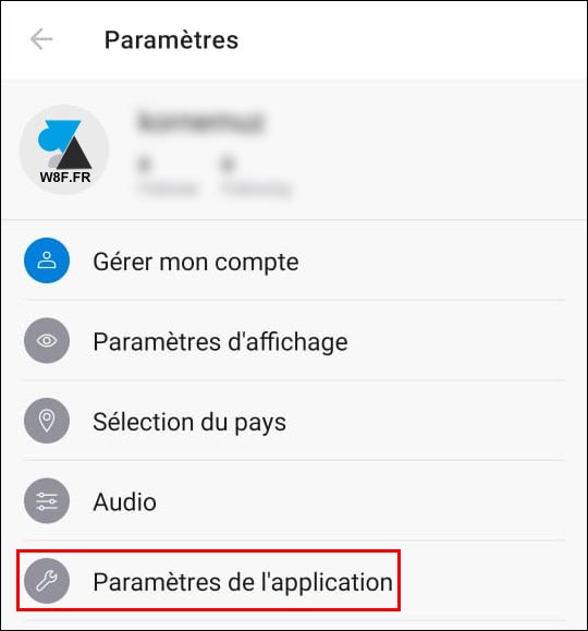 tutoriel Deezer parametres application