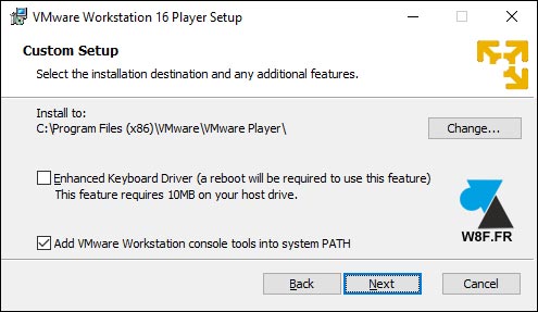tutoriel installer VMware Workstation Player gratuit