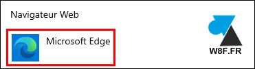 tutoriel Windows 10 Microsoft Edge navigateur par défaut