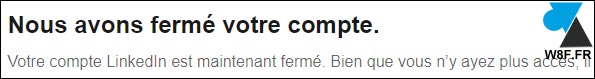 tutoriel supprimer compte Linkedin