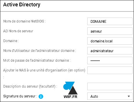 tutoriel NAS QNAP utilisateurs Active Directory AD