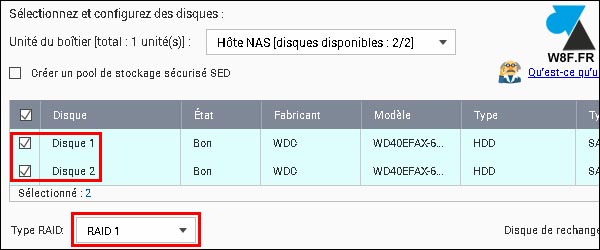 tutoriel NAS QNAP configurer pool disques raid