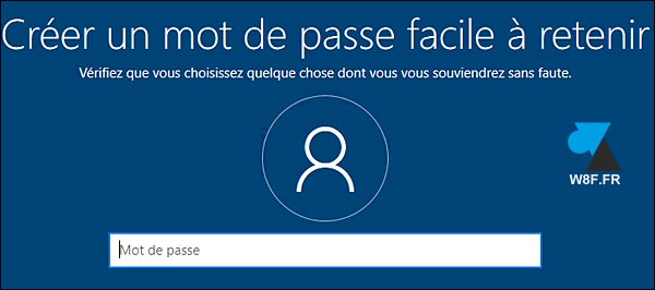 tutoriel configurer compte local Windows 10 mot de passe