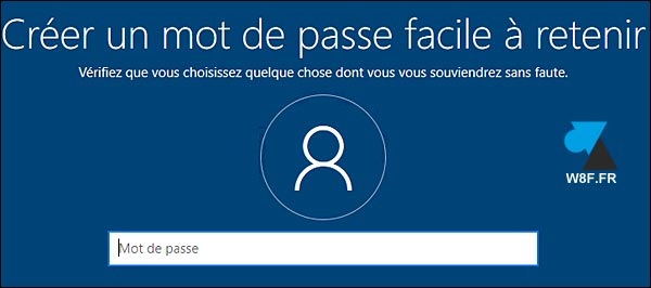 tutoriel configurer compte local Windows 10 mot de passe