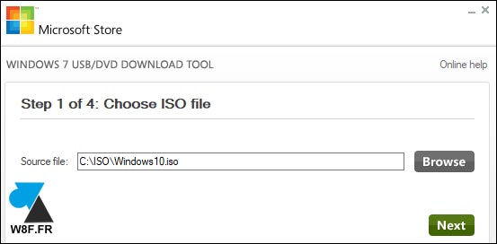 tutoriel créer clé USB installation Windows 10 fichier ISO