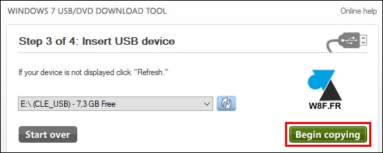 tutoriel créer clé USB installation Windows 10 fichier ISO