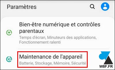 tutoriel Samsung Android maintenance appareil