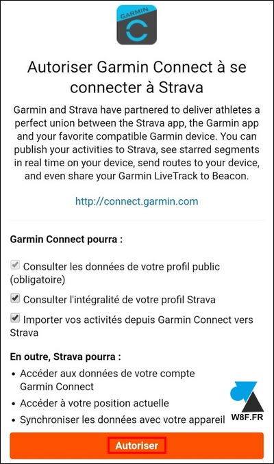 tutoriel synchroniser Garmin Strava