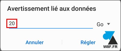 tutoriel Samsung Android limite quota données mobiles 4G 3G