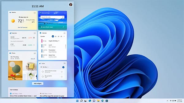 tutoriel windows 11 widgets