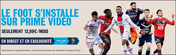 Amazon Prime Video foot Ligue 1