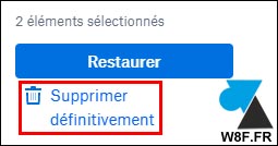 tutoriel Dropbox supprimer fichiers