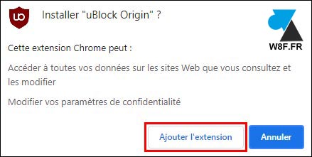 tutoriel installer uBlock Origin sur Google Chrome bloquer publicités