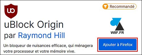 tutoriel installer uBlock Origin sur Firefox bloquer pub