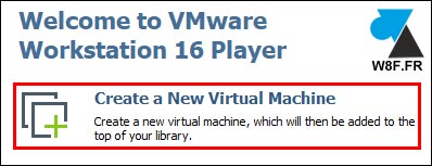 tutoriel créer machine virtuelle VMware Workstation