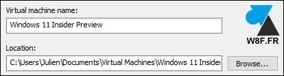 tutoriel créer machine virtuelle Windows 11