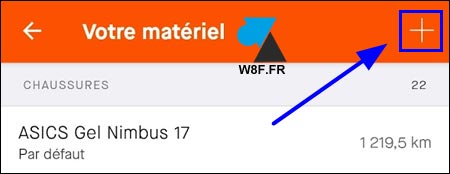tutoriel Strava gestion usure materiel sport