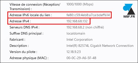 tutoriel Windows 11 trouver adresse IP W11