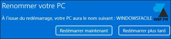 tutoriel Windows 11 changer nom ordinateur