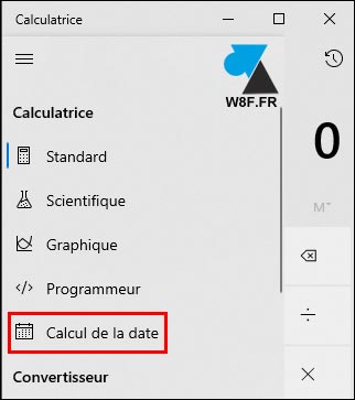 tutoriel calc menu calculatrice