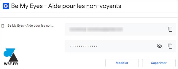 tutoriel Google Passwords mot de passe enregistré