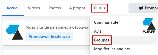 tutoriel Facebook créer groupe