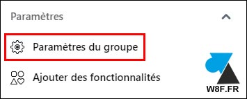 tutoriel Facebook créer groupe FB paramètres