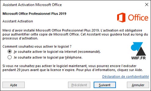 tutoriel installer Microsoft Office licence gratuit