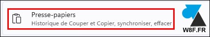 tutoriel Windows 11 activer historique copier coller presse papier