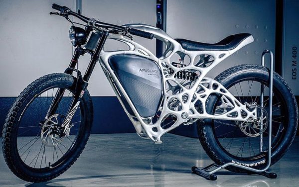 Light RIder moto électrique imprimée en 3D