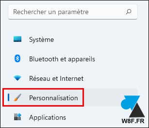 tutoriel Windows 11 Parametres Personnalisation personnaliser