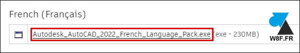 AutoCAD telecharger langue Francais