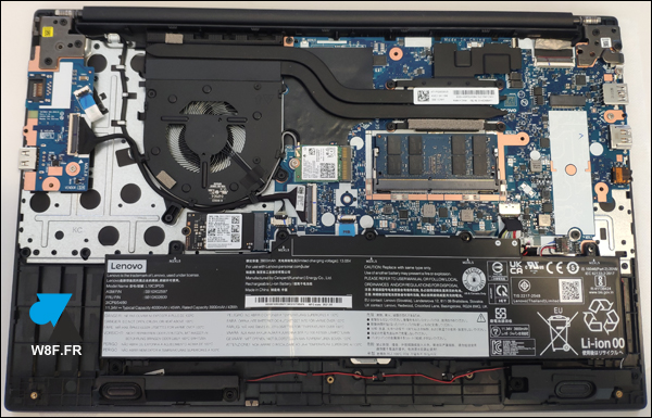 Lenovo ThinkPad E14 et E15 : remplacer la RAM