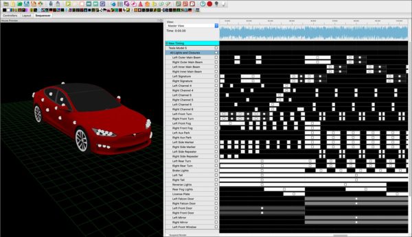 Tesla Light Show software