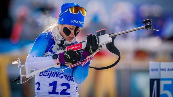 JO 2022 Anais Chevalier Bouchet biathlon ski