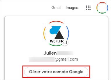 tutoriel Gmail gérer votre compte Google