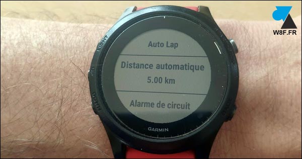 tutoriel Garmin auto lap autolap